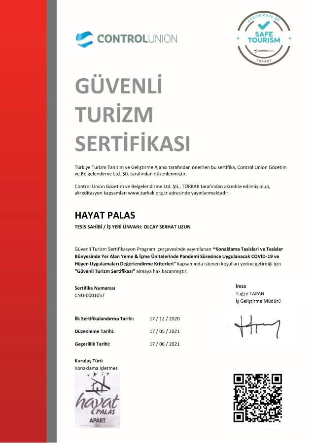 Hayat Palas Erzincan Extérieur photo